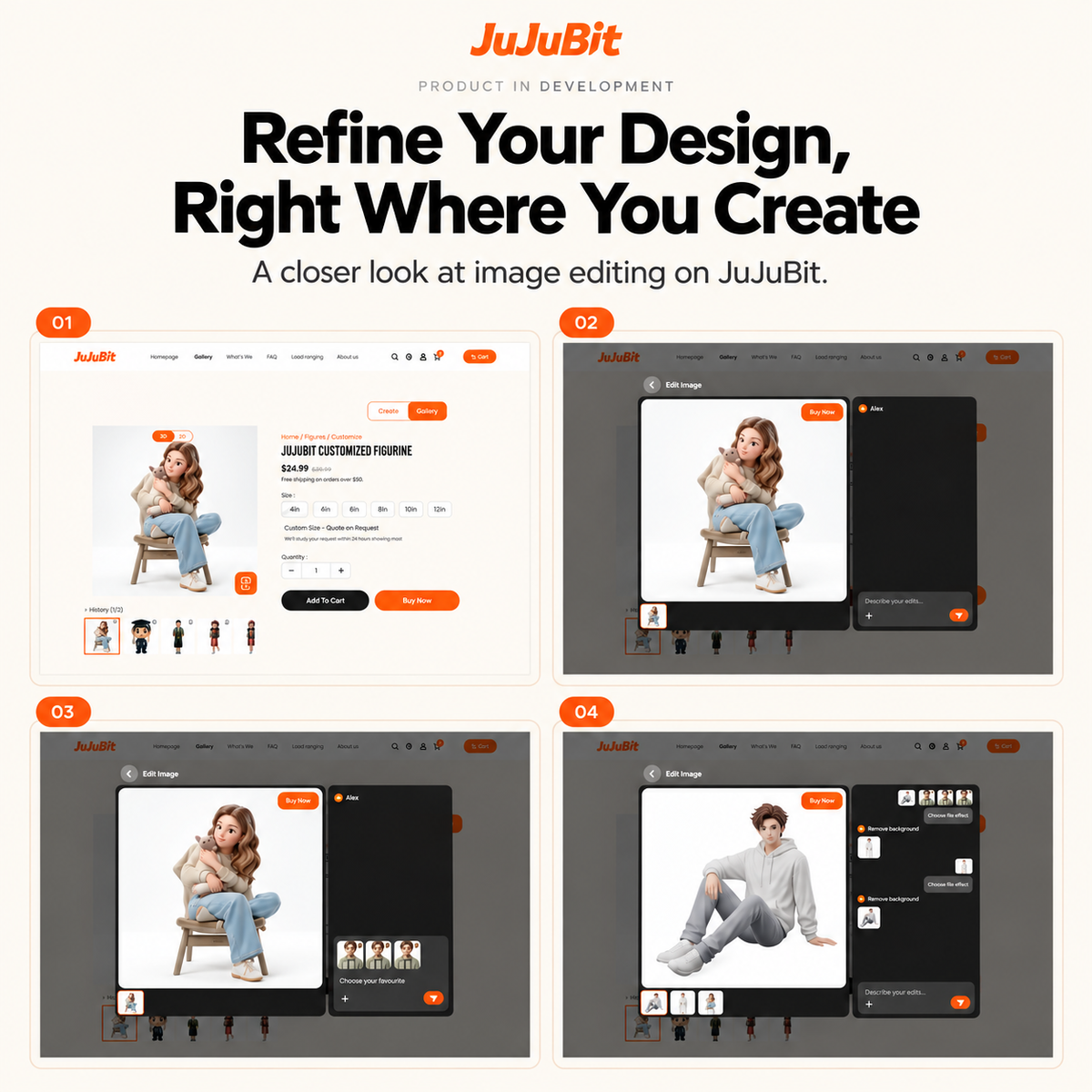 No More Starting Over: Direct Image Editing Is Coming to JuJuBit