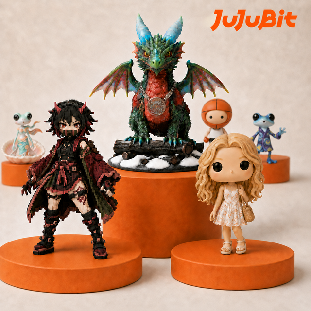 Custom Art Toy - JuJuBit