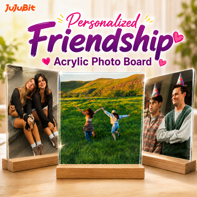 Personalized Friendship Acrylic Photo Board