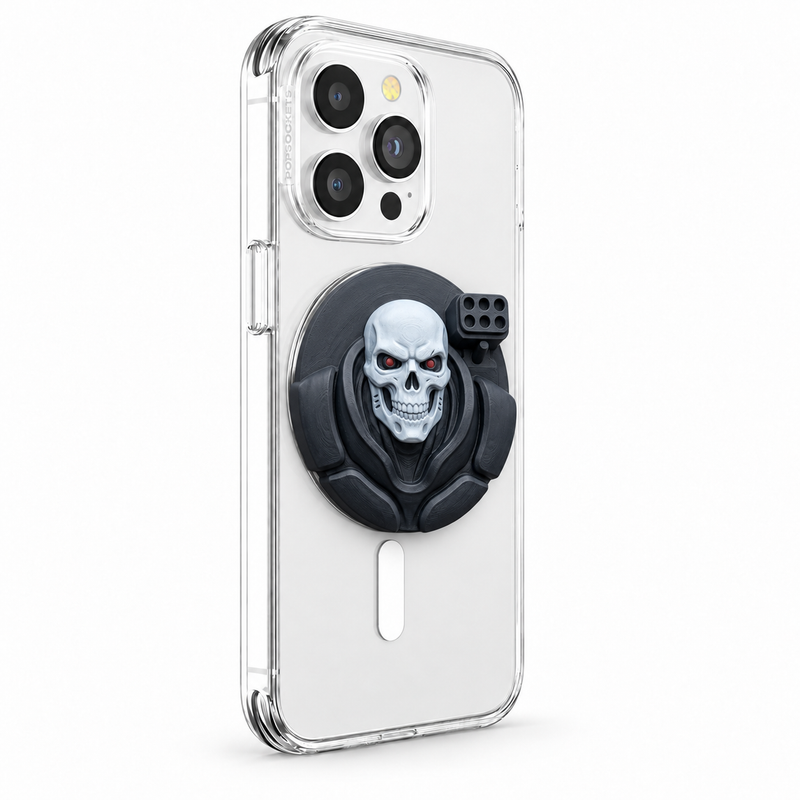 Skull Magnetic Phone Grip