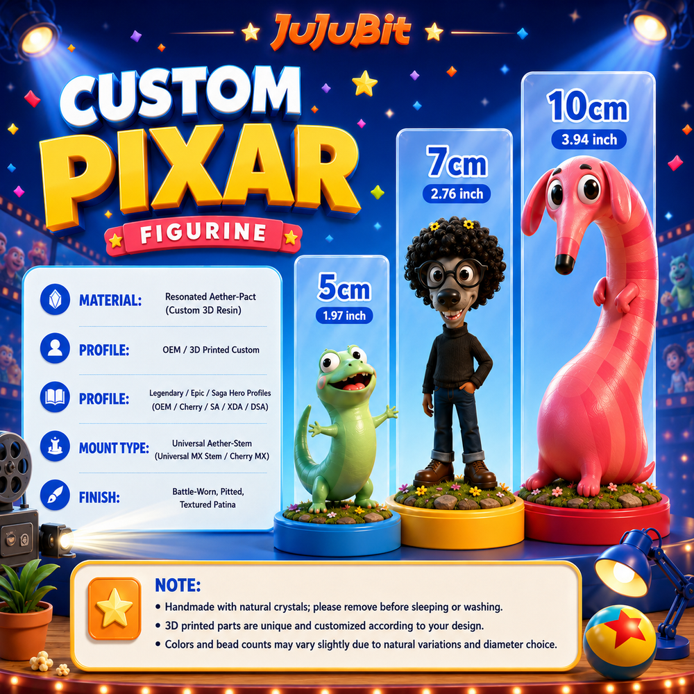 Custom Pixar Figurine — Cartoon-Style 3D Figure