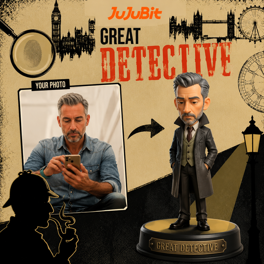 Custom Detective Image Figurine | Bring your personalized holmes into reality