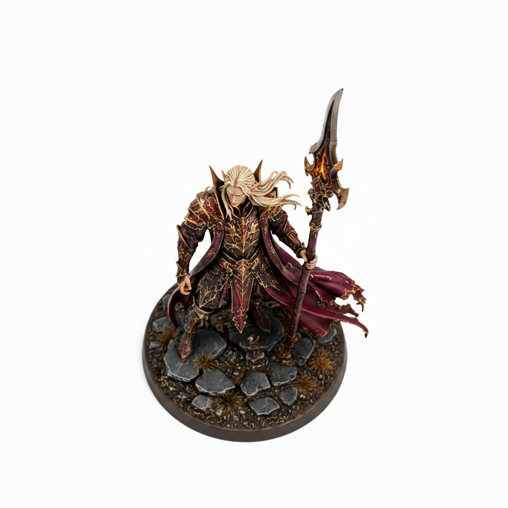 Crimson Blazeforge-Detailed Sculpt Miniature for RPG, Display & Collection Regular price