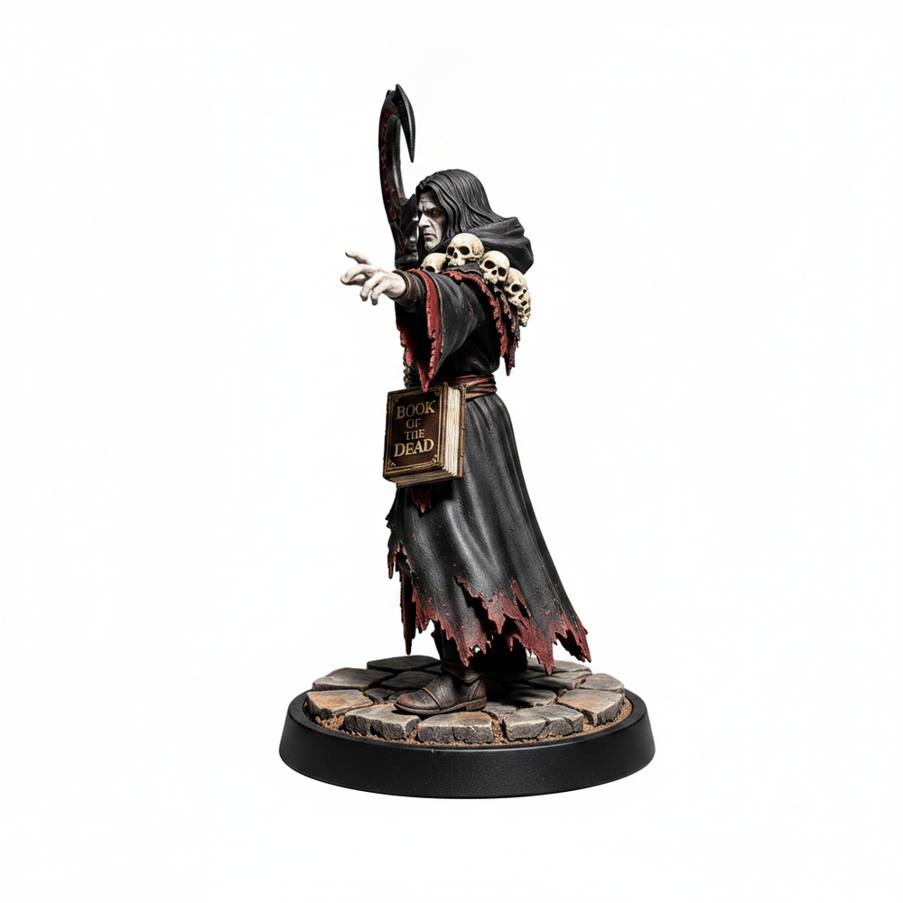 Death Lord-Detailed Sculpt Miniature for RPG, Display & Collection