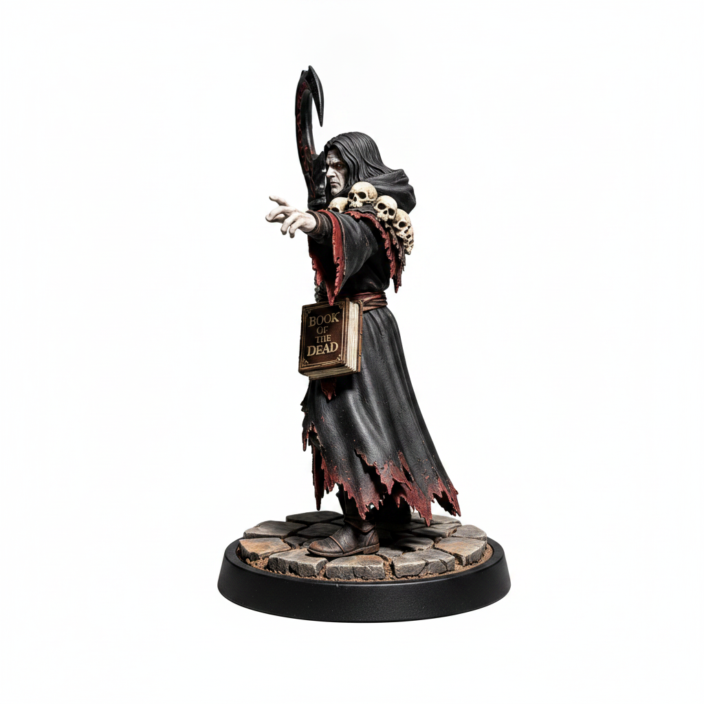 Death Lord-Detailed Sculpt Miniature for RPG, Display & Collection
