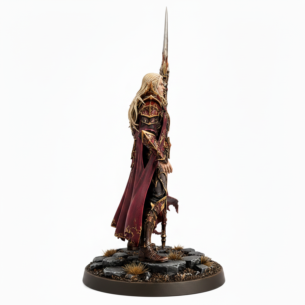 Crimson Blazeforge-Detailed Sculpt Miniature for RPG, Display & Collection Regular price