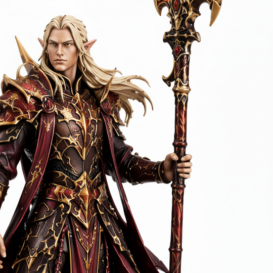 Crimson Blazeforge-Detailed Sculpt Miniature for RPG, Display & Collection Regular price
