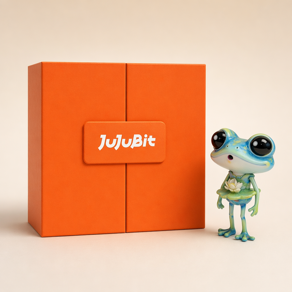 Bloom WAWA — JuJuBit Collectible Art Toy for Gifting, Desk Decor & Display