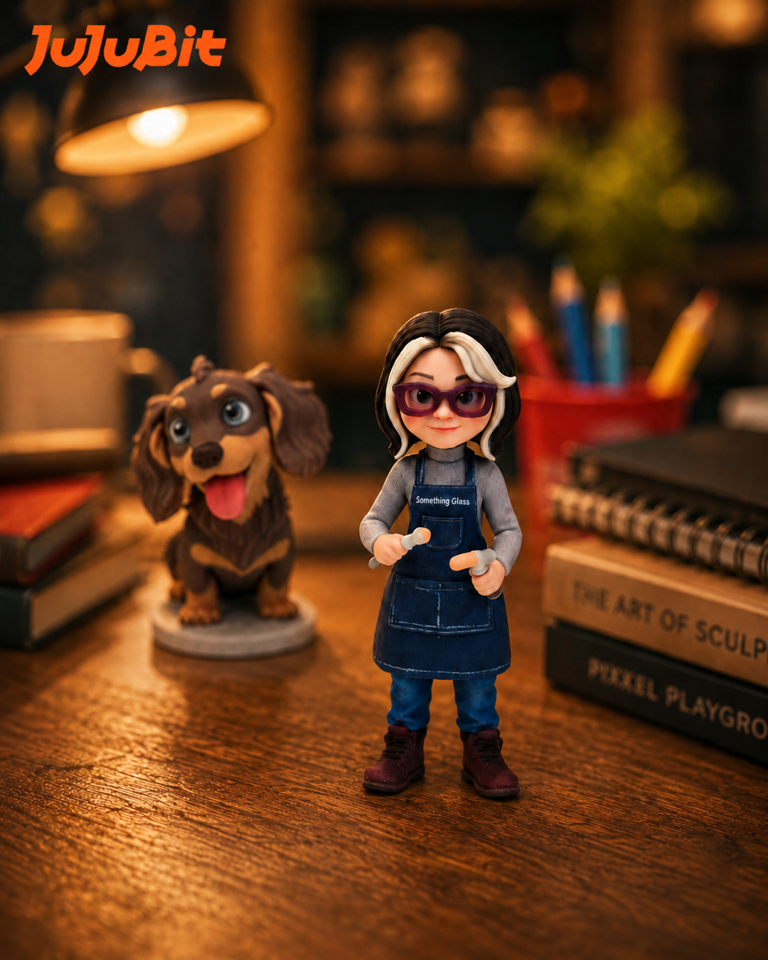 Custom Cinematic Figurine — Cartoon-Style 3D Figure
