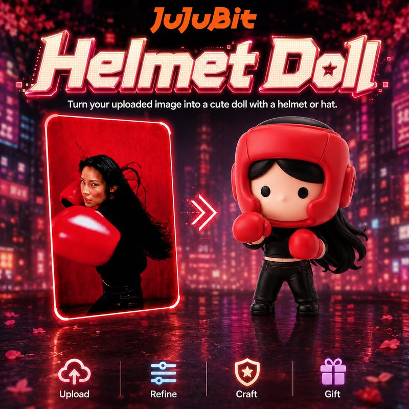 Custom Helmet Babies | Turn Your Image into a Cute 3D figurine