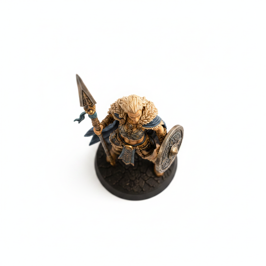 Valiant Valkyrie-Detailed Sculpt Miniature for RPG, Display & Collection