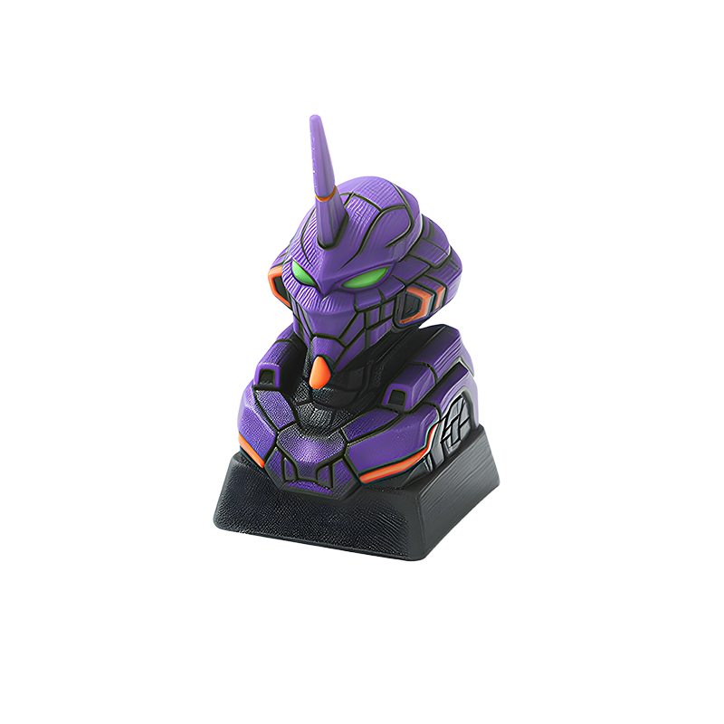 JuJuBit Custom Artisan Keycap for Mechanical Keyboards Mecha-01 - Main Product Image