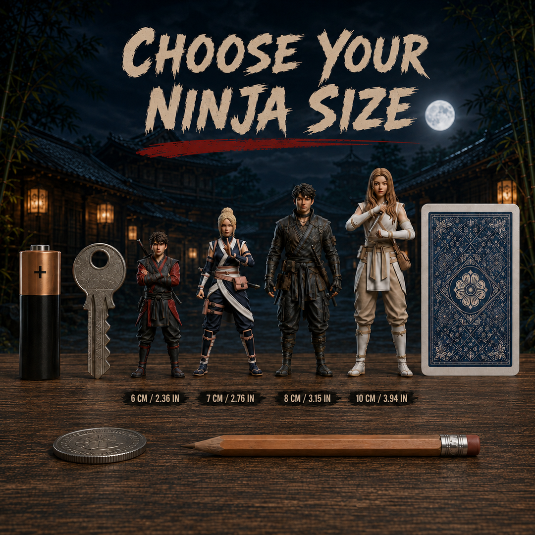 Custom Ninja Figurine | Bring Your Warrior Alter Ego to Life