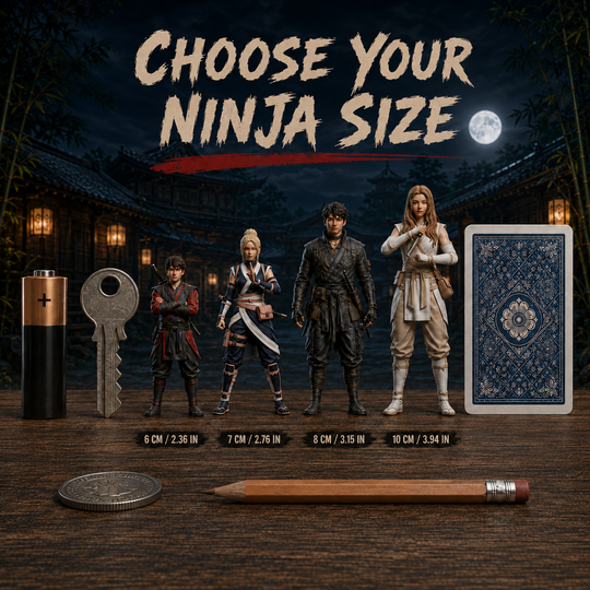 Custom Ninja Figurine | Bring Your Warrior Alter Ego to Life