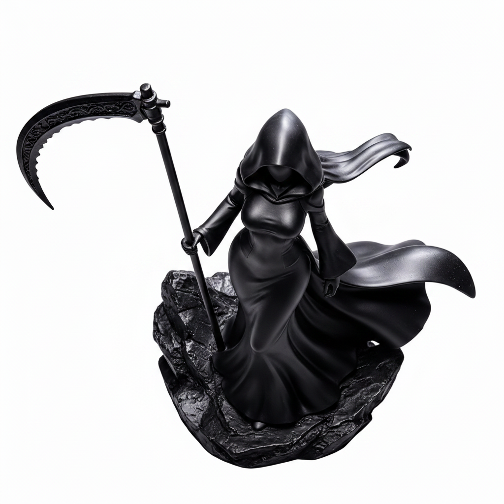 Reaper Girl - Detailed Sculpt Miniature for RPG, Display & Collection