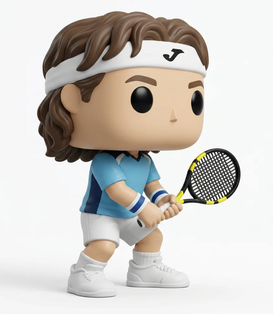Mini Pop! Sports - Court Ace Tennis Player
