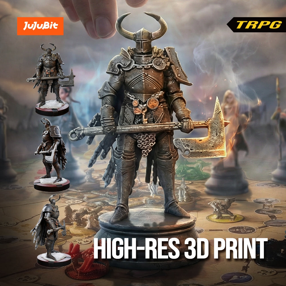 Custom TRPG Miniature - Create Your Own Tabletop RPG Character Figure - View 2