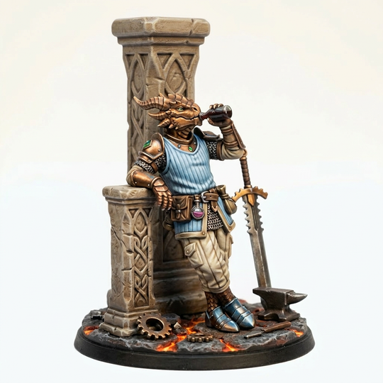 Aetherra Monster Codex Workshop - Dragonforged Brewmaster - Main Product Image