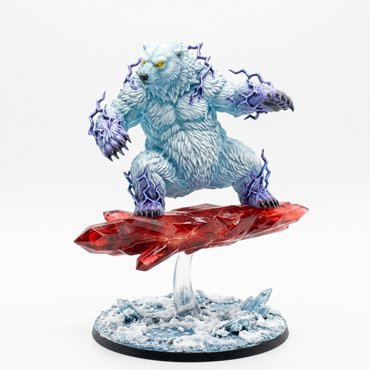 Aetherra Monster Codex Workshop - Storm Bear Guardian - Main Product Image
