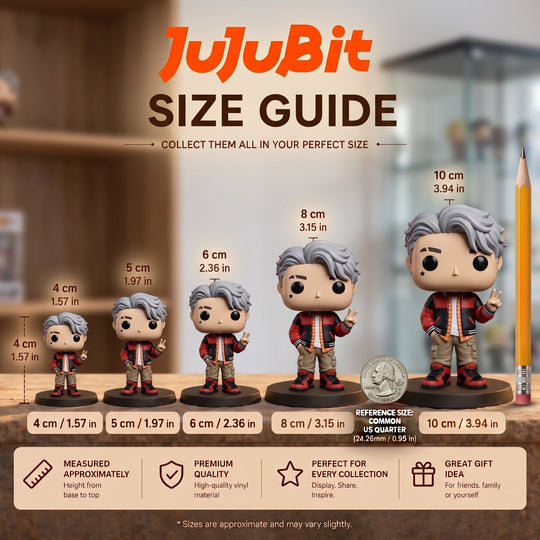 Custom Pop Figurine | Turn Your Photo into a Cute 3D Figure