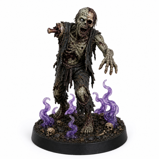 Descend Into the Tomb – The Undead Horde Encounter Set - painted DnD miniatures resin figure - JuJuBit