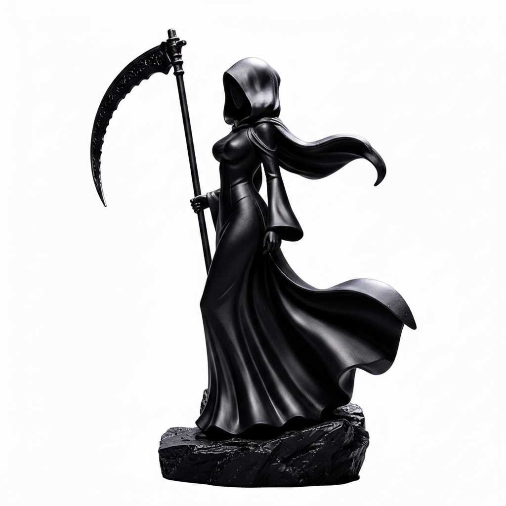 Reaper Girl - Detailed Sculpt Miniature for RPG, Display & Collection