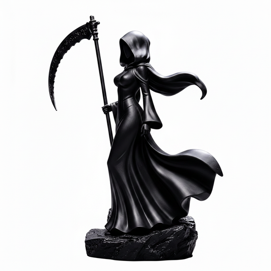 Reaper Girl - Detailed Sculpt Miniature for RPG, Display & Collection