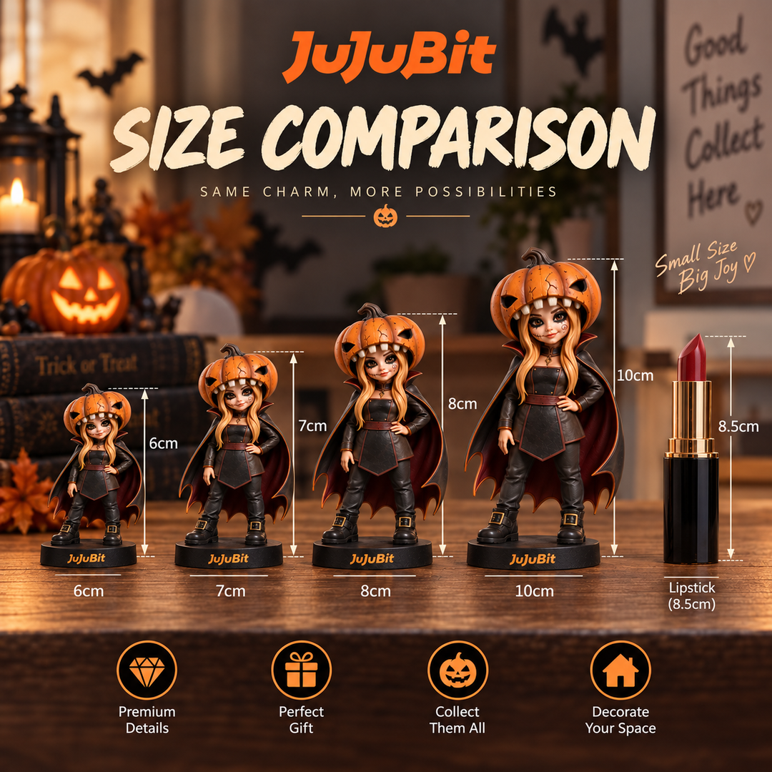 Pumpkin Monster Figurine | Turn Your Photo into a Spooktacular Collectible