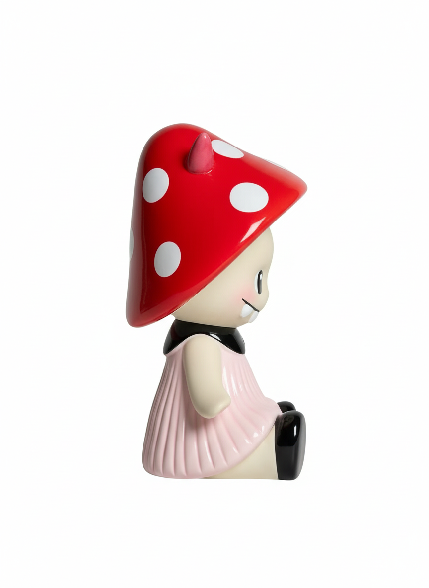 JuJuBit Figurine Customizable Art Toy MOKOKO — Guardian of Courage