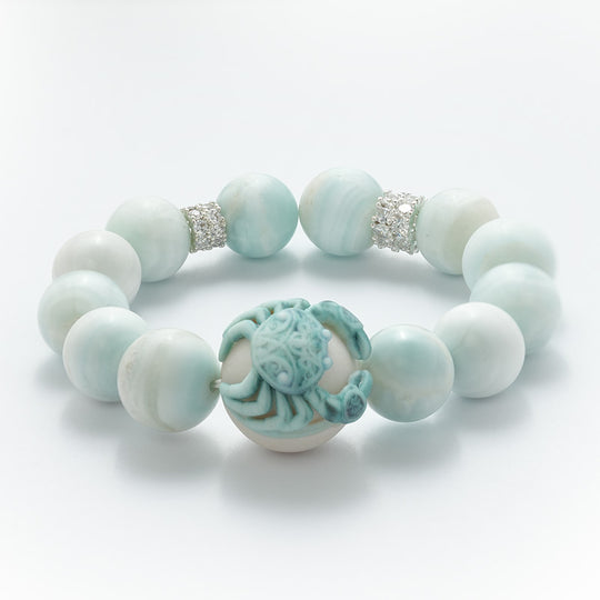 JuJuBit Hemimorphite — Harmony & Inner Balance Flow