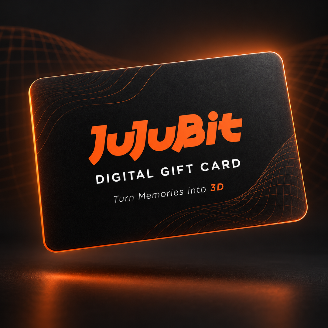 JuJuBit Digital Gift Card – Turn Memories into 3D
