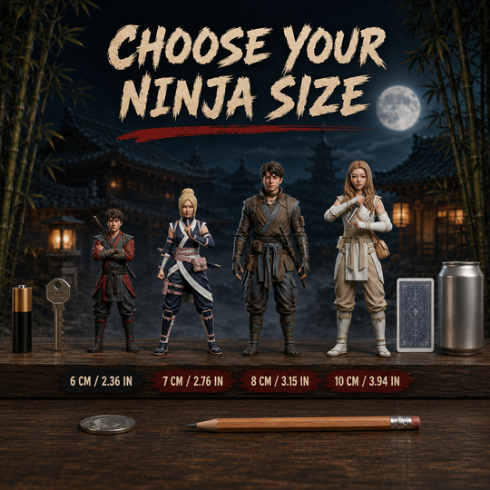 Custom Ninja Figurine | Bring Your Warrior Alter Ego to Life