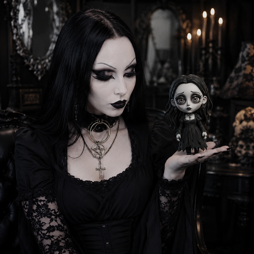 Custom Dark Gothic Figurine | Bring your zombie nightmare imaginations into reality.