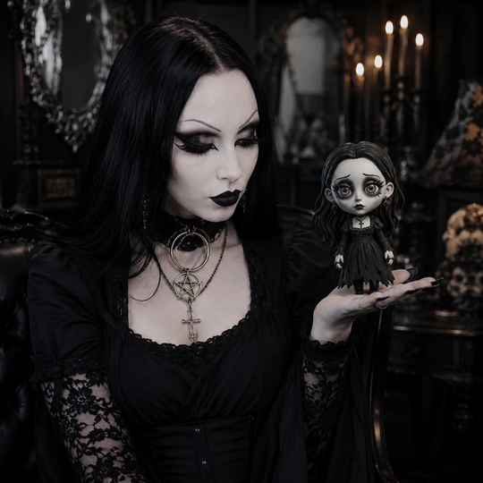 Custom Dark Gothic Figurine | Bring your zombie nightmare imaginations into reality.