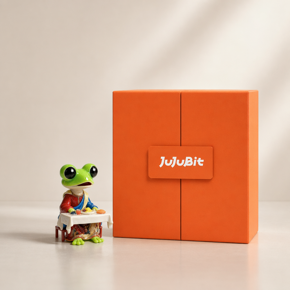 Feast WAWA — JuJuBit Collectible Art Toy for Gifting, Desk Decor & Display