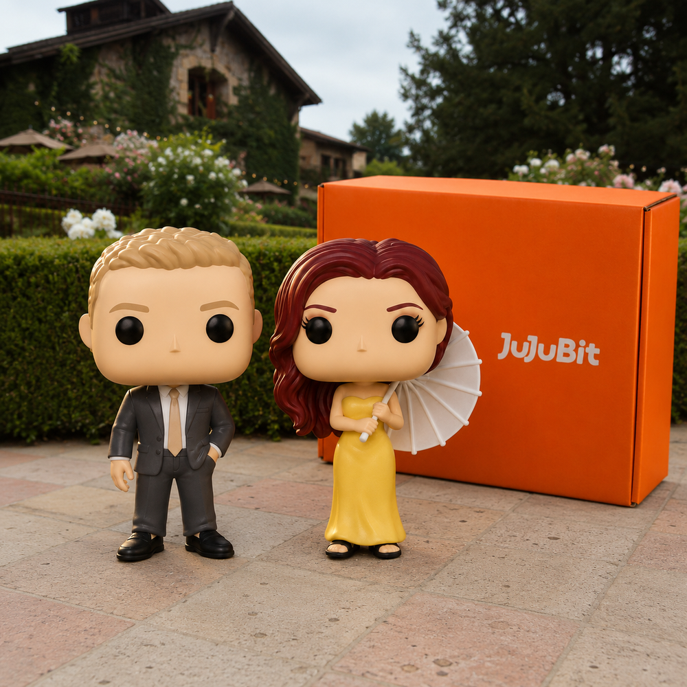 Personalized Mini Pop Couple Figure | Custom Two-Person Collectible