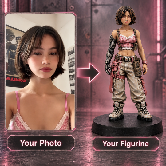 Cyberpunk Character Figurine | Bring Your Imagination to Life