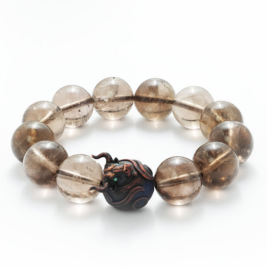 JuJuBit Smoky Quartz — Grounding & Protection Force