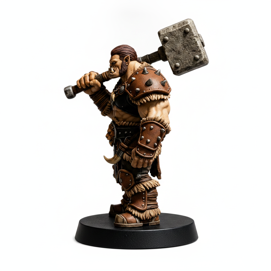 Fantasy Miniatures - Detailed Sculpt Miniature for RPG, Display & Collection