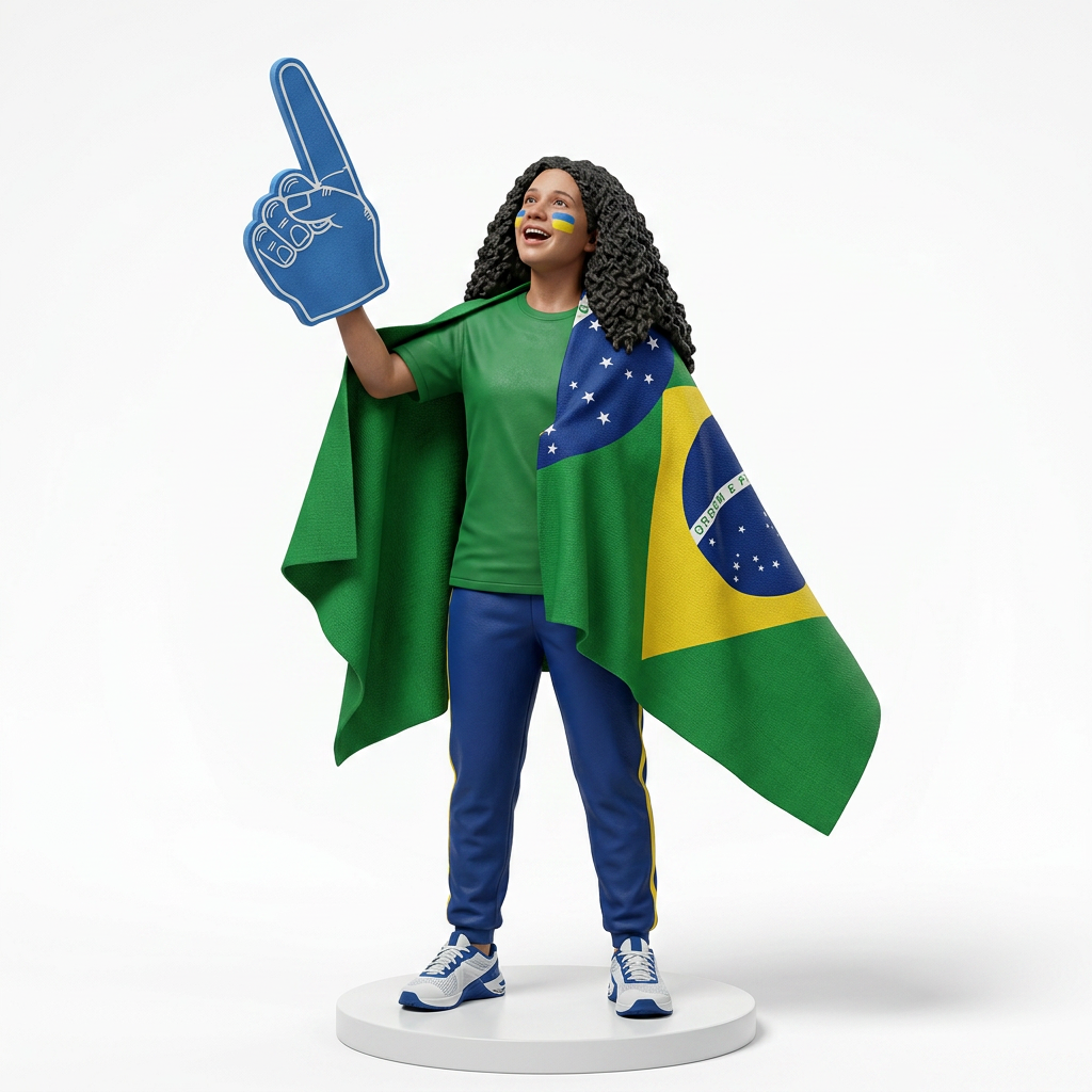Fan Series - Number One Brazil