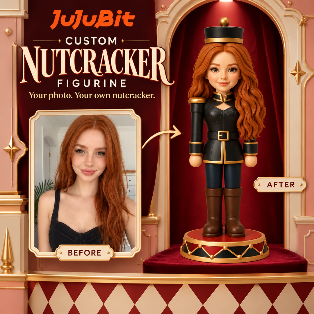 Custom Nutcracker Figurine | Turn Your Photo into a Nutcracker