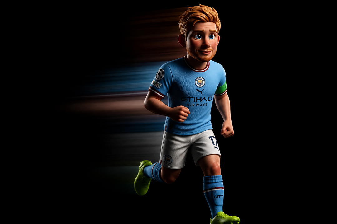 Toon Football Stars - De Bruyne Dash