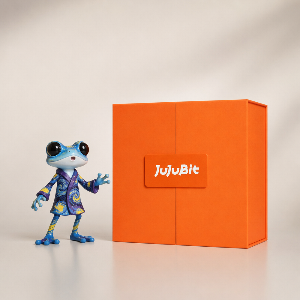Starry WAWA (Tall ver.) — JuJuBit Collectible Art Toy for Gifting, Desk Decor & Display