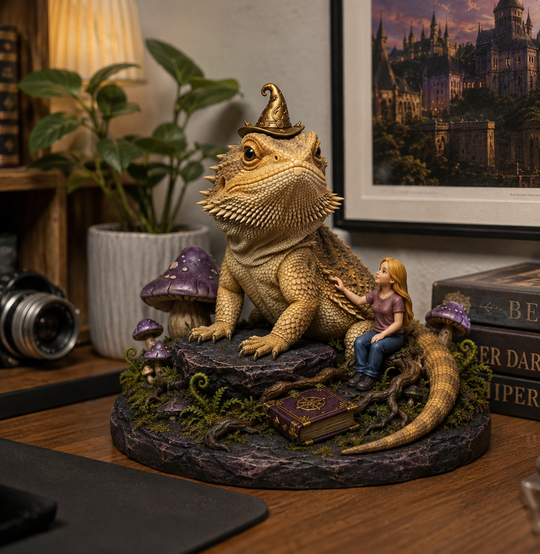 Exotic Pet & Owner Custom Figurine | From Your Photo to a Magical Collectible