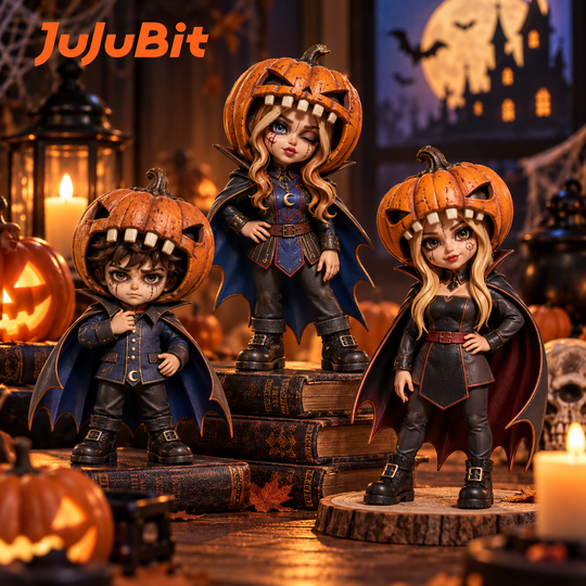Pumpkin Monster Figurine | Turn Your Photo into a Spooktacular Collectible