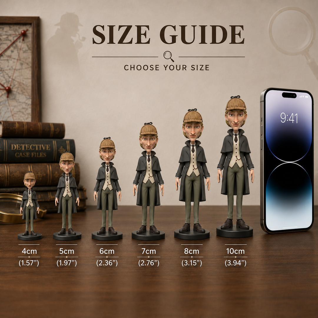 Custom Detective Image Figurine | Bring your personalized holmes into reality