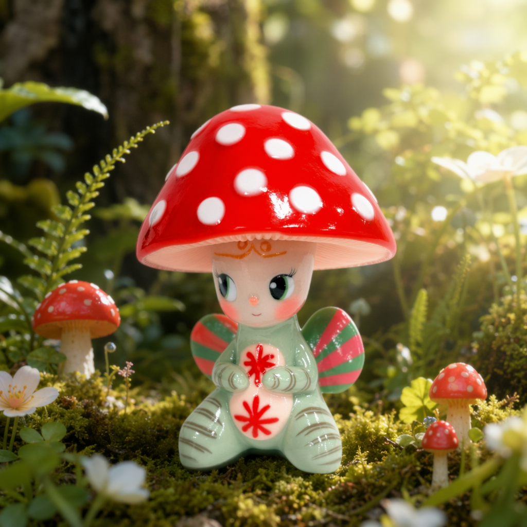 MOLULU — Guardian of Passion | JuJuBit Collectible Art Toy for Gifting, Desk Decor & Display