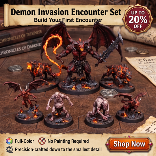 The Gate Has Opened – The Demon Invasion Encounter Set