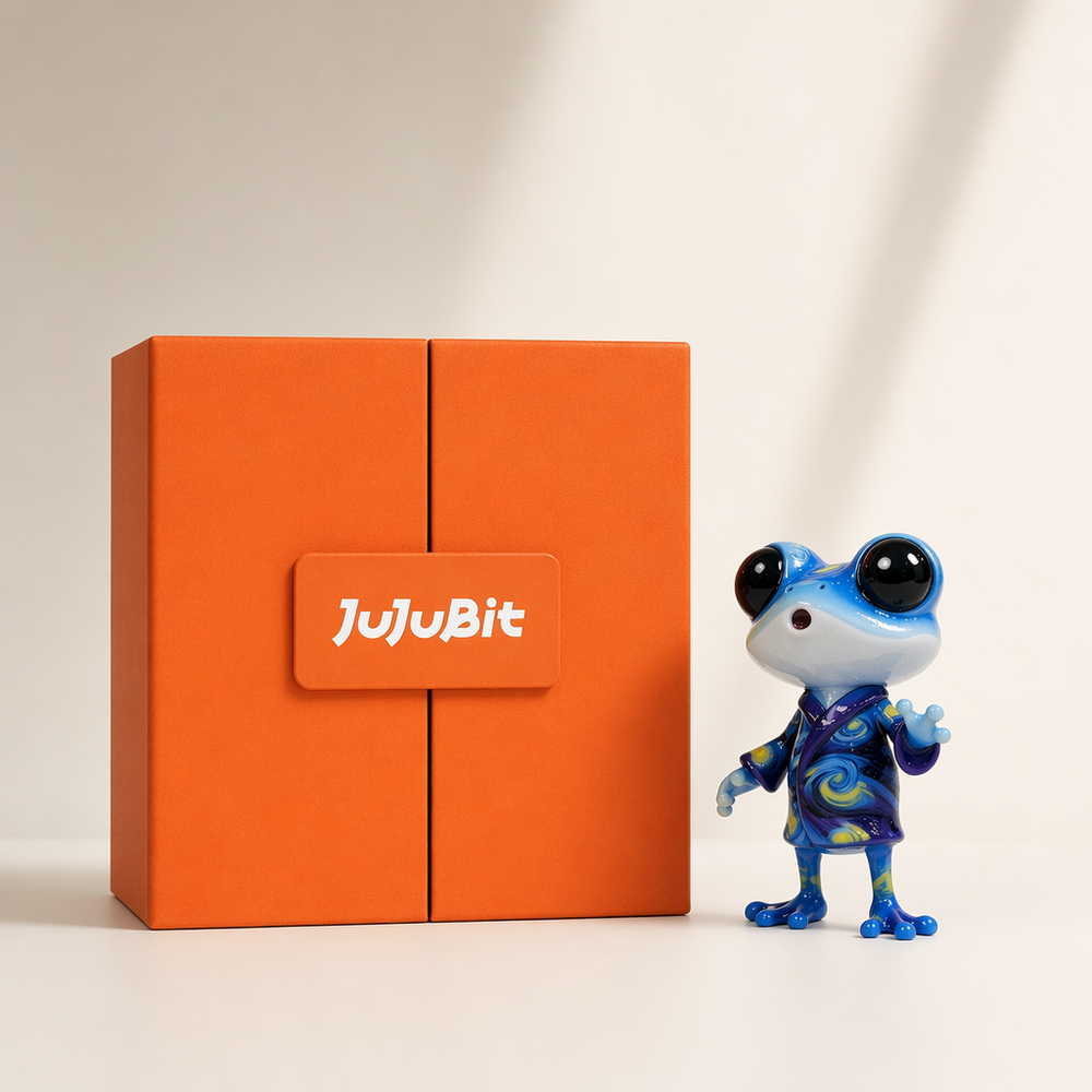 Starry WAWA (mini ver.) — JuJuBit Collectible Art Toy for Gifting, Desk Decor & Display