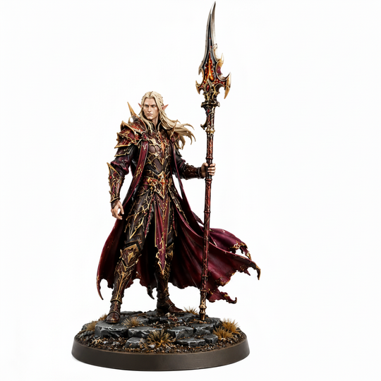 Crimson Blazeforge-Detailed Sculpt Miniature for RPG, Display & Collection Regular price
